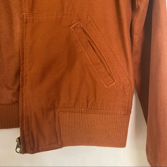 Empyre orange bomber jacket - Picture 5 of 7
